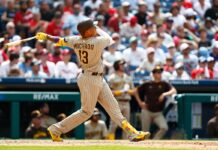 Machado dispara de 5-4; Devers pega su jonrón 30