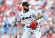 Sandy Alcántara salva y sella el triunfo de Marlins sobre Diamondbacks