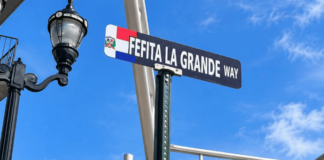 Ponen el nombre de Fefita La Grande a una calle en Nueva Jersey
