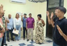 La Fuerza del Pueblo en SPM suma profesionales del derecho y cerca de 40 jóvenes en tres juramentaciones