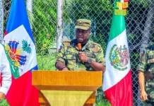 Haití envía nuevo contingente militar a capacitarse en México