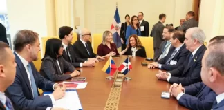 Presidente Abinader y Delcy abordaron compra de derivados de petróleo y consulados