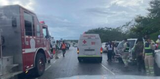 Reportan accidente múltiple en la Autovía del Este