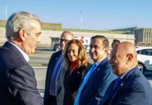 Ya Luis Abinader está en Roma para audiencia con el papa León XIV y asamblea de la FAO