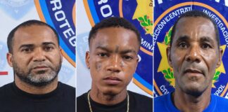 DICRIM apresa a tres hombres por presunta sustracción de objetos de hierro en CAEI de Quisqueya