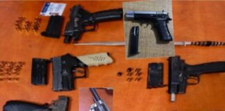 Ocupan 9 armas y 354 gramos de presuntas drogas en Bahoruco e Independencia
