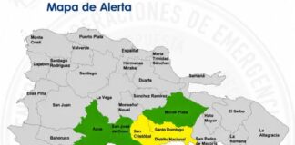 COE incrementa niveles de alerta ante onda tropical que incide en provincias del país