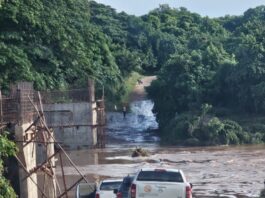 Varias comunidades incomunicadas en Ramón Santana por crecida del Rio Soco, tras Fuertes aguaceros