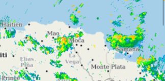 Se esperan lluvias para San Pedro de Macoris por efecto de una vaguada